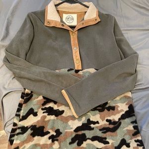 MarleyLilly Colorblock Fleece Pullover